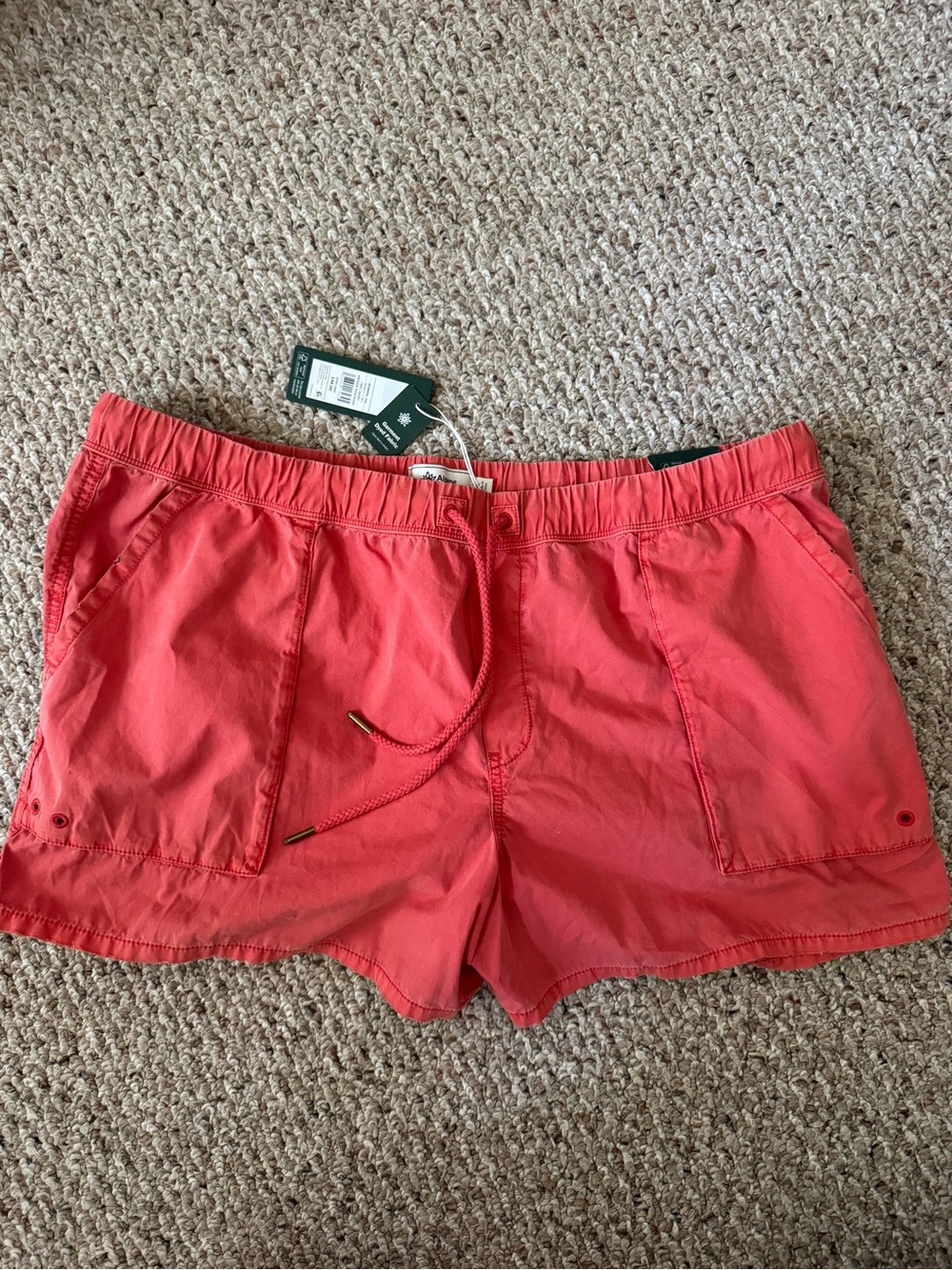 Alpine Design Coral Drawstring Athletic Shorts